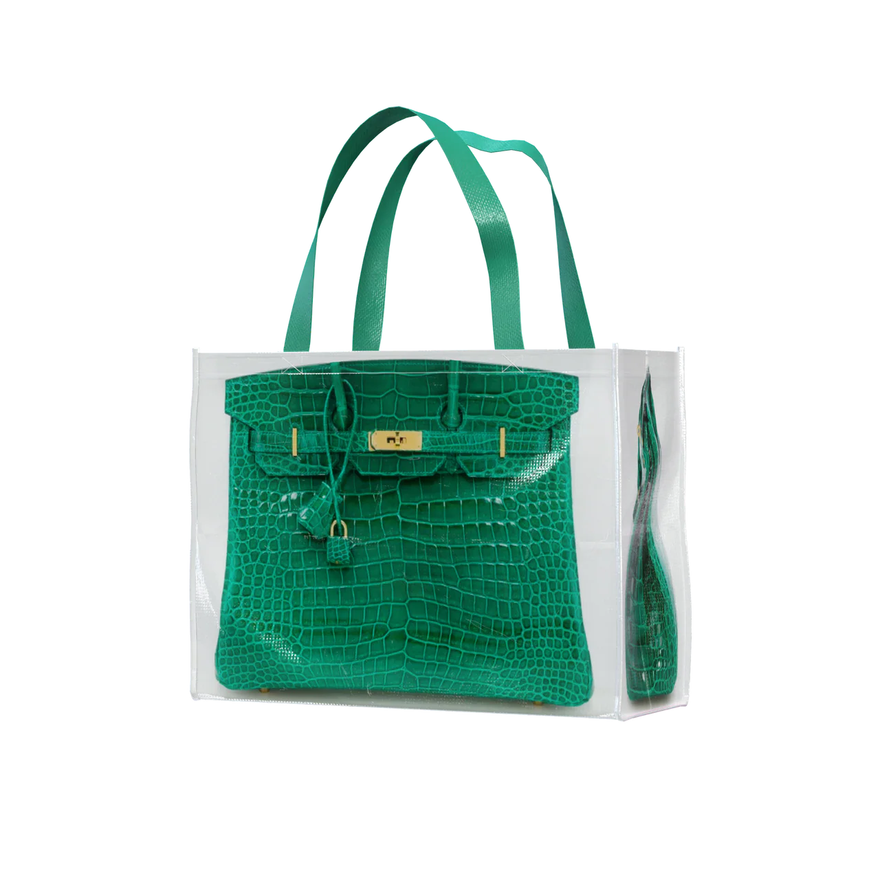 The Auntee Tote - Green