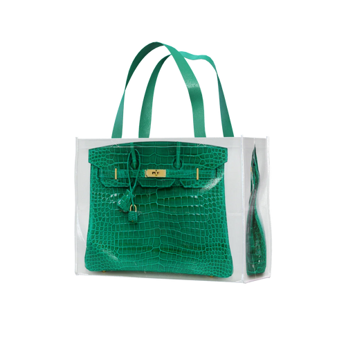 The Auntee Tote - Green